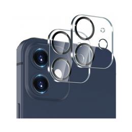 2-Pack iPhone 11/12 Mini Linsskydd Härdat Glas Transparent