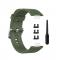 Silikon Armband Fr Huawei Watch Fit - Grn