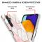 Samsung Galaxy A14 4G/5G Skal Marmor Rosa/Vit