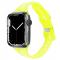 Apple Watch 38/40/41mm CrystalFlex TPU Armband Neon Gul