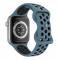 Sportarmband Dual-Color Apple Watch 42/44/45/49 mm (S/M) Bl/Svart