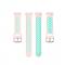 Silikon Trningsarmband Armband Versa 3/Fitbit Sense - Ljus Rosa/Teal