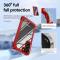 Samsung Galaxy S23 Skal Xtreme Shockproof Hybrid Rd