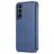 AZNS Samsung Galaxy S22 Plus Fodral Lder Bl