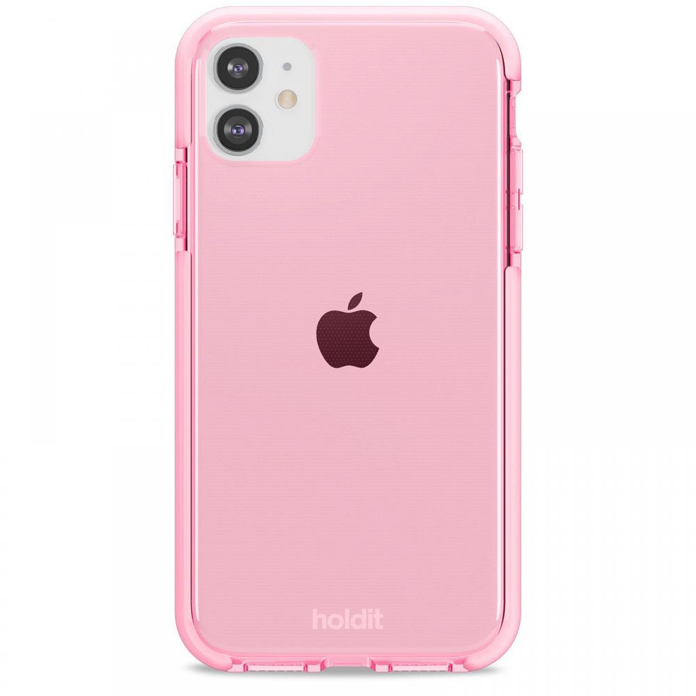 holdit iPhone 11/XR Skal Seethru Bright Pink