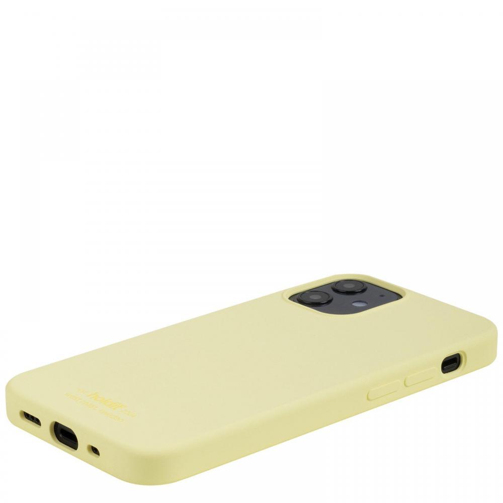 holdit iPhone 12 Mini Mobilskal Silikon Lemonade
