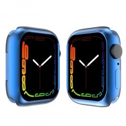 Apple Watch 7/8 45mm Skal TPU Electroplate Blå