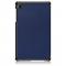Samsung Galaxy Tab A7 Lite 8.7 - Tri-Fold Lder Fodral - Mrk Bl