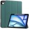 iPad Air 13 2025/2024 Fodral Tri-Fold Pennhållare Grön