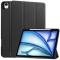 iPad Air 13 2025/2024 Fodral Tri-Fold Pennhållare Svart