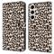 Samsung Galaxy S25 Fodral Läder Leopard Tryck