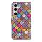 Samsung Galaxy S25 Fodral Tryckta Mandala Blommor