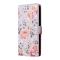 Samsung Galaxy S25 Fodral RFID Rosa Blommor