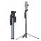 Bluetooth Selfiestick Tripod 200 cm Svart