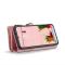 CASEME Galaxy S25 Plus 2in1 Fodral/Skal Multifunktionell Rosa