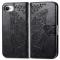 iPhone 16e Fodral Med Fjäril Tryck Svart