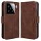 Xiaomi 15 Fodral Med Avtagbart Kortfodral Brun