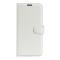 Google Pixel 9a Fodral Litchi Läder Vit