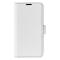 Google Pixel 9a Fodral Crazy Horse Läder Vit