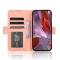 Google Pixel 9a Fodral Med Avtagbart Kortfodral Rosa
