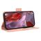 Google Pixel 9a Fodral Med Avtagbart Kortfodral Rosa