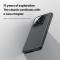 NILLKIN Xiaomi 15 Skal MagSafe Frosted Shield Svart
