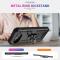 Google Pixel 9a Skal Shockproof Hybrid Ring Svart