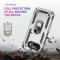 Google Pixel 9a Skal Shockproof Hybrid Ring Silver