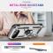 Google Pixel 9a Skal Shockproof Hybrid Ring Silver