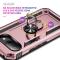 Google Pixel 9a Skal Shockproof Hybrid Ring Roséguld