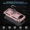Google Pixel 9a Skal Shockproof Hybrid Ring Roséguld