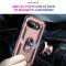 Google Pixel 9a Skal Shockproof Hybrid Ring Roséguld