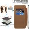Google Pixel 9a Fodral MagSafe RFID Hybrid Brun