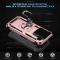 Xiaomi 15 Skal Shockproof Hybrid Ring Roséguld