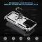 Xiaomi 15 Skal Shockproof Hybrid Ring Silver