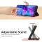Xiaomi 15 Ultra Fodral Läder Rhombus Rosa