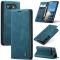CASEME Google Pixel 9a Fodral Flip Retro Läder Blå