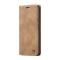 CASEME Google Pixel 9a Fodral Flip Retro Läder Brun