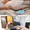 CASEME Google Pixel 9a Fodral RFID Läder Brun