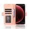 Xiaomi 15 Ultra Fodral Med Avtagbart Kortfodral Rosa