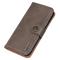 KHAZNEH Samsung Galaxy S25 Edge Fodral Läder Khaki