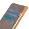 KHAZNEH Samsung Galaxy S25 Edge Fodral Läder Khaki