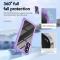 Samsung Galaxy S25 Edge Skal Xtreme Shockproof Hybrid Lila