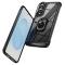 Samsung Galaxy S25 Edge Skal Shockproof Ring Hybrid Svart