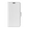 Samsung Galaxy S25 Edge Fodral Crazy Horse Läder Vit