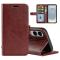 Samsung Galaxy S25 Edge Fodral Crazy Horse Läder Brun