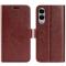 Samsung Galaxy S25 Edge Fodral Crazy Horse Läder Brun
