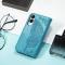 Samsung Galaxy S25 Edge Fodral Med Fjäril Tryck Blå