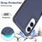 Samsung Galaxy S25 Edge Skal Extreme Shockproof Hybrid Blå