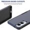 Samsung Galaxy S25 Edge Skal Extreme Shockproof Hybrid Blå